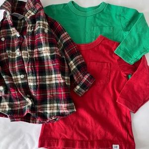 Gap 3 piece bundle 12/18 months